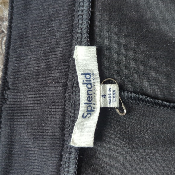 Splendid Faux Leather Blank Ankle Pant Size Women's 4 - Picture 3 of 9